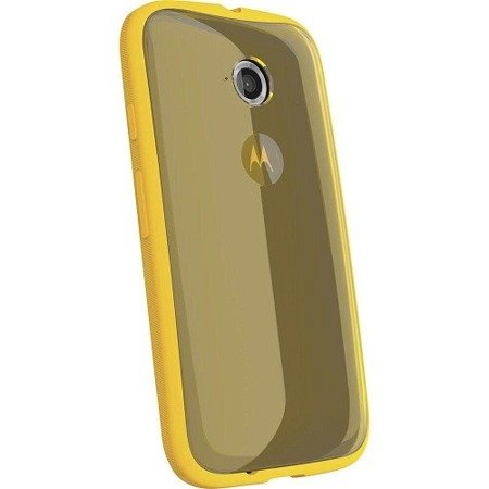 Motorola Moto E 2 Gen etui Grip Shell ASMSTGRPYEL-MI0A - żółty