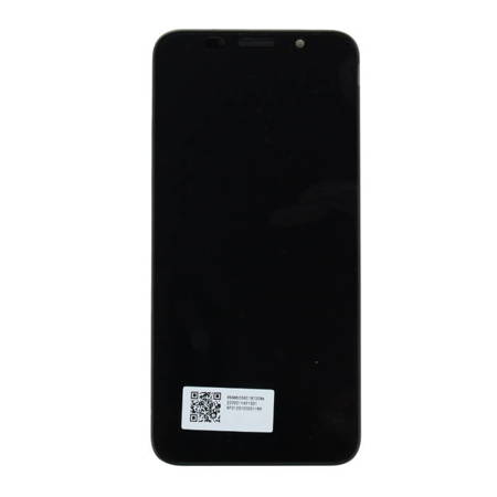 Motorola Moto E6 Play oryginalny wyświetlacz LCD z ramką - czarny
