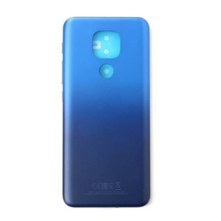 Motorola Moto E7 Plus klapka baterii - niebieska (Misty Blue)