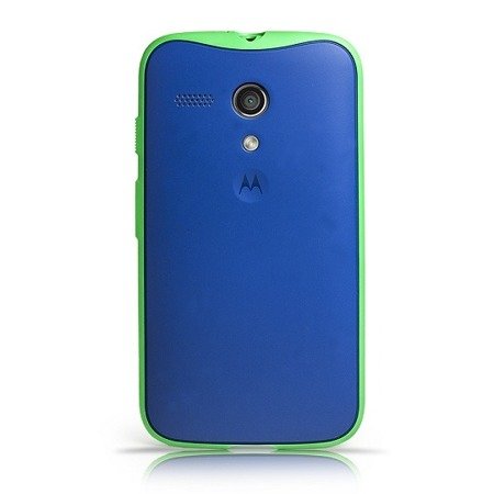 Motorola Moto G etui Grip Shell ASMACTDRBG-MLTI0 - niebiesko-zielony