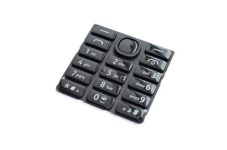 Nokia 206/ 206 Dual SIM klawiatura - czarna