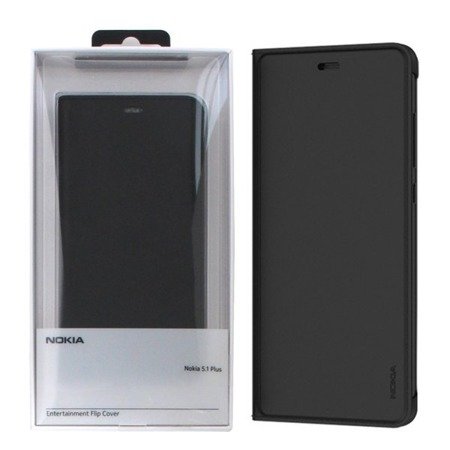 Nokia 5.1 Plus etui Entertainment Flip Cover CP-251 - czarny