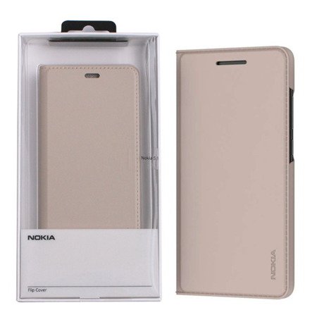 Nokia 5.1 etui Flip Cover CP-307 - kremowe