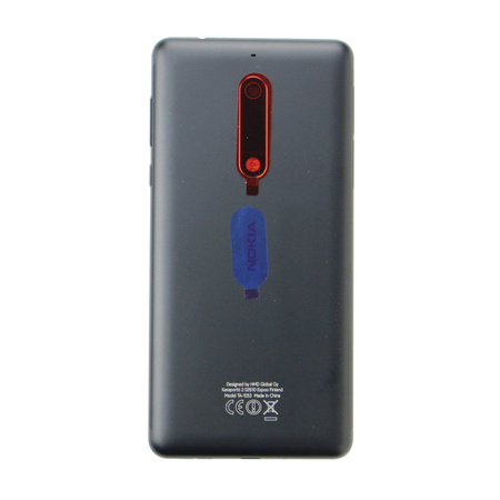 Nokia 5 Dual klapka baterii  - czarna