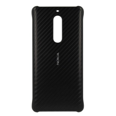 Nokia 6 etui Carbon Fibre Design Case CC-802 - czarne