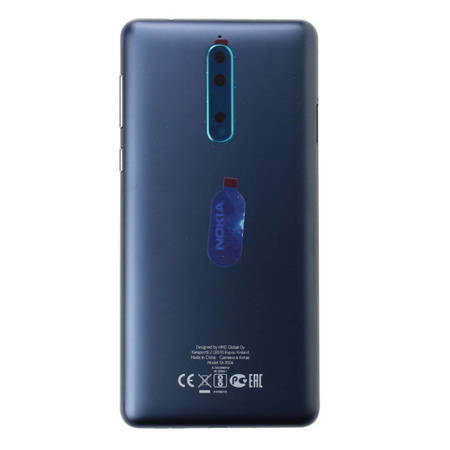 Nokia 8/ 8 Dual klapka baterii - niebieska (Dark Blue)