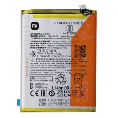 Oryginalna bateria BN5H do Xiaomi Poco M4 5G/ Poco M5 - 5000 mAh