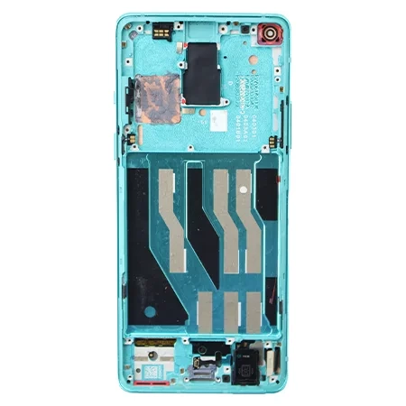 Oryginalny wyświetlacz LCD z ramką do OnePlus 8 - zielony (Glacial Green)