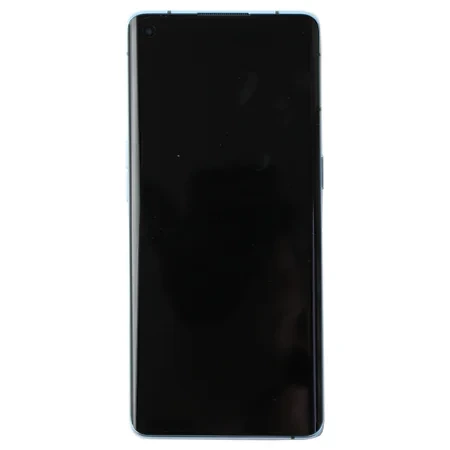Oryginalny wyświetlacz LCD z ramką do Oppo Reno 4 Pro 5G - niebieski (Galactic Blue)
