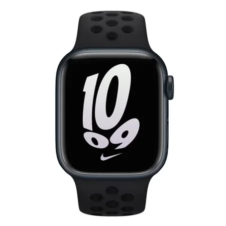 Pasek Apple Watch 38/ 40/ 41 mm Nike Sport Band S/M M/L - czarny (Black/ Black) 