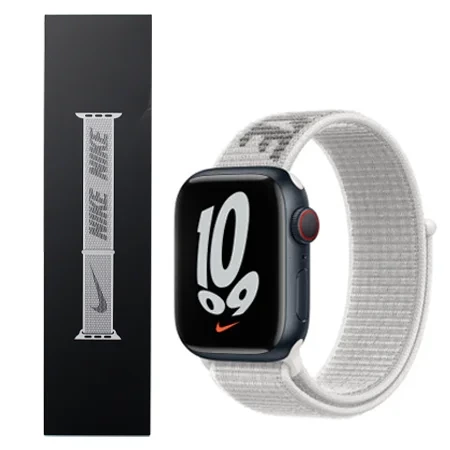 Pasek Apple Watch 38/ 40/ 41 mm Nike Sport Loop - śnieżnobiały (Summit White)