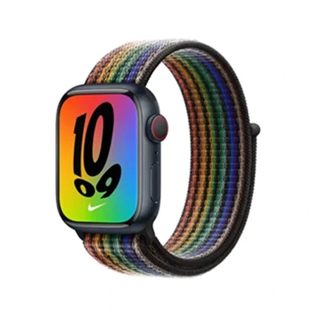 Pasek Apple Watch 38/ 40/ 41 mm Nike Sport Loop - tęczowy (Pride Edition)