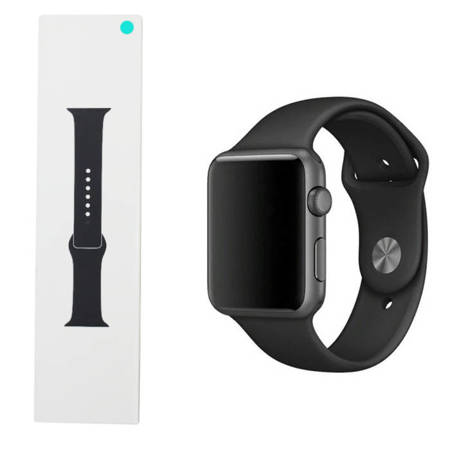 Pasek Apple Watch 38/ 40/ 41 mm Sport Band  - czarny (Black)