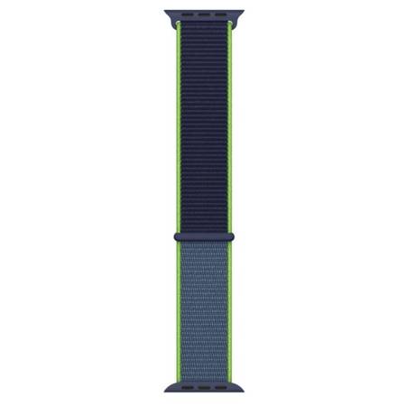 Pasek Apple Watch 38 mm/ 40 mm/ 41 mm Sport Loop - Neon Lime