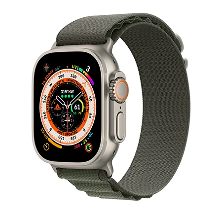 Pasek Apple Watch 42/ 44/ 45/ 49 Ultra Alpine Loop S - zielony (Green)