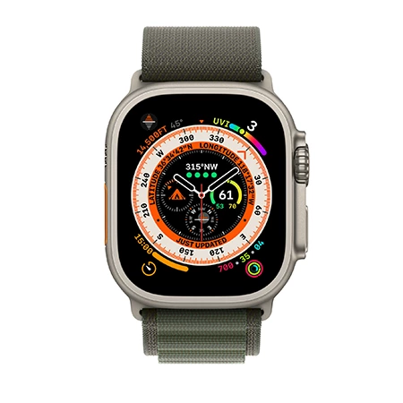 Pasek Apple Watch 42/ 44/ 45/ 49 Ultra Alpine Loop S - zielony (Green)