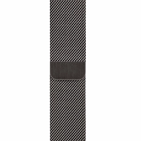 Pasek Apple Watch 42/ 44/ 45/ 49 Ultra Milanese Loop - grafitowy (Graphite)