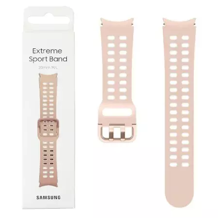 Pasek Samsung Extreme Sport Band 20mm M/L do Galaxy Watch 4/ Watch 4 Classic/ Watch 5/ Watch 5 Pro - różowy