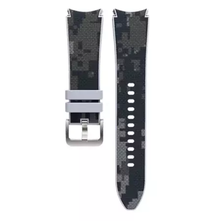 Pasek Samsung Hybrid Fabric Band 20mm do Galaxy Watch 4/ Watch 4 Classic/ Watch 5/ Watch 5 Pro - moro (Grey)