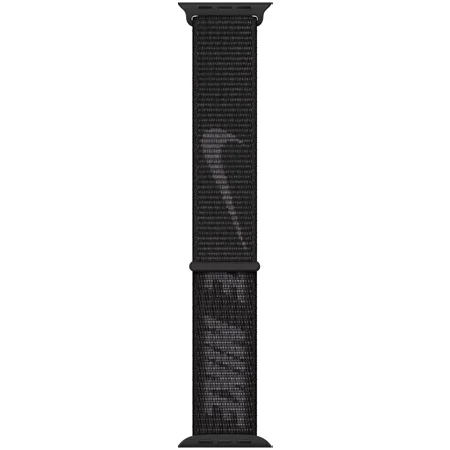 Pasek do Apple Watch  42/ 44/ 45/ 49 Ultra Nike Sport Loop - czarny (Black)