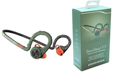 Plantronics BackBeat FIT słuchawki Bluetooth - ciemnozielony 
