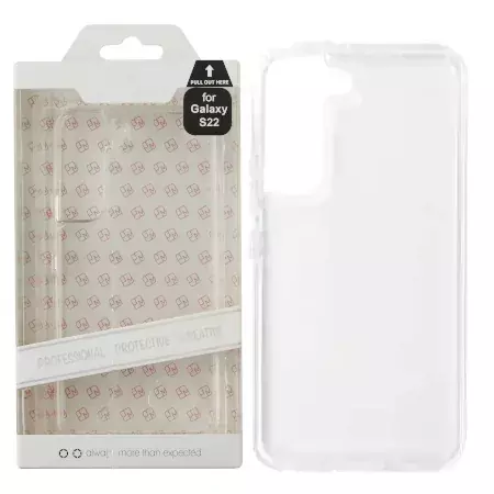 Plastikowe etui Just Must Pure Clear do Samsung Galaxy S22 - transparentne