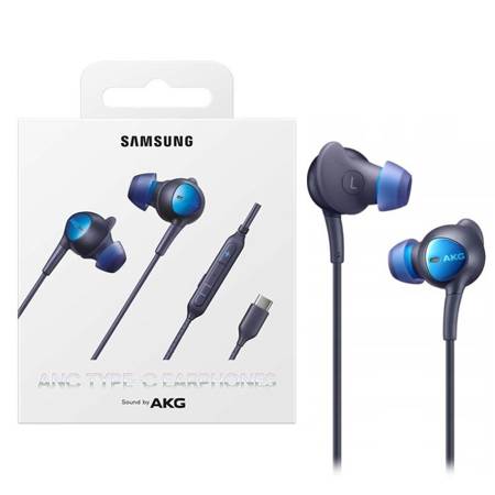 Samsung AKG słuchawki ANC typ C EO-IC500BBEGWW - 	czarno-niebieskie