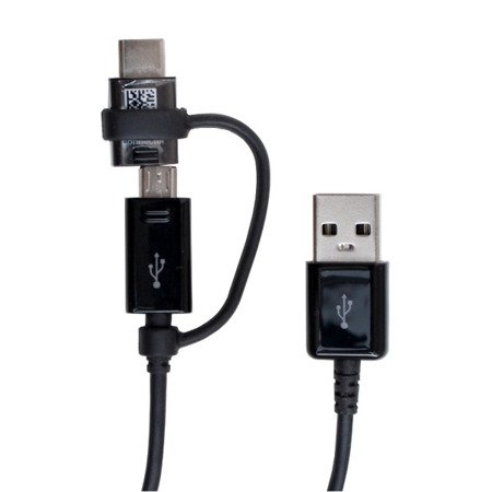 Samsung EP-DG950 kabel 2w1 micro-USB i USB-C - 1.5m