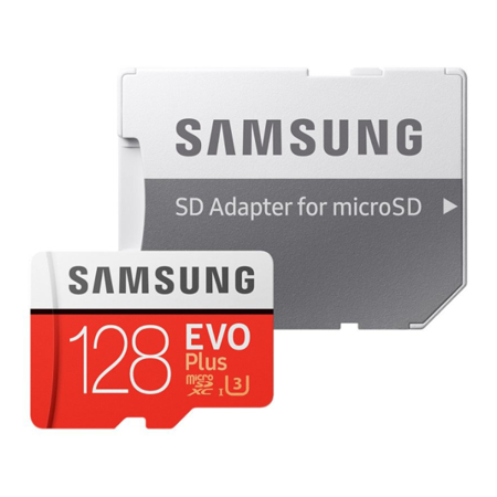 Samsung Evo Plus karta pamięci 128 GB microSDXC z adapterem SD - klasa 10