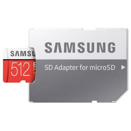 Samsung Evo Plus karta pamięci 512 GB microSDXC z adapterem SD - klasa 10
