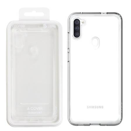 Samsung Galaxy A11 etui silikonowe Araree A Cover GP-FPA115KDATW -  transparentne