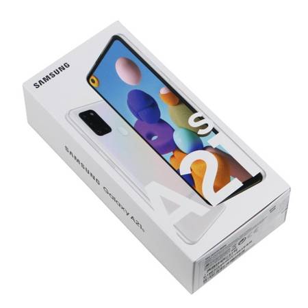 Samsung Galaxy A21S oryginalne pudełko - białe