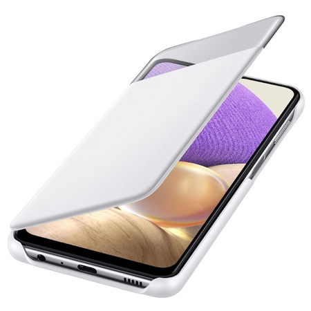 Samsung Galaxy A32 5G etui Smart S View Wallet Cover EF-EA326PWEGEE - białe