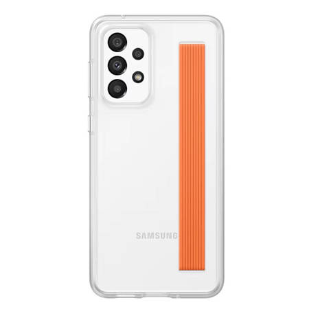 Samsung Galaxy A33 5G etui Slim Strap Cover EF-XA336CTEGWW - białe