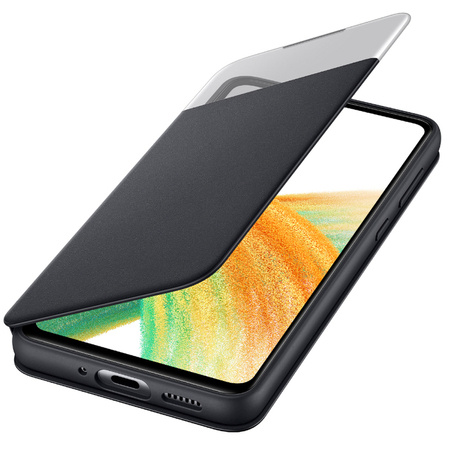 Samsung Galaxy A33 5G  etui Smart S View Wallet Cover EF-EA336PBEGEE  - czarne