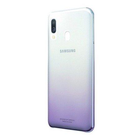 Samsung Galaxy A40 etui Gradation Cover EF-AA405CVEGWW - półprzezroczysty fioletowy