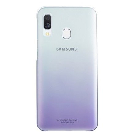 Samsung Galaxy A40 etui Gradation Cover EF-AA405CVEGWW - półprzezroczysty fioletowy