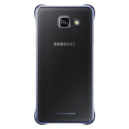 Samsung Galaxy A5 2016 etui Clear Cover EF-QA510CBEGWW - transparentne z granatową ramką