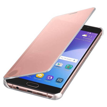 Samsung Galaxy A5 2016 etui Clear View Cover EF-ZA510CFEGWW - różowe