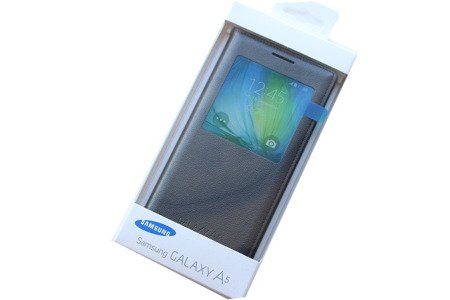 Samsung Galaxy A5 etui S View Cover EF-CA500BC - grafitowy