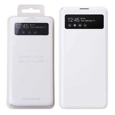 Samsung Galaxy A51 5G etui Smart S View Wallet Cover EF-EA516PWEGEU  - białe