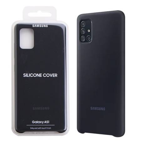 Samsung Galaxy A51 etui silikonowe EF-PA515TBEGWW - czarny