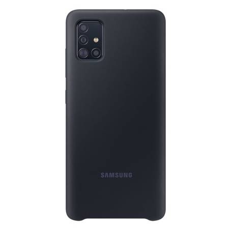 Samsung Galaxy A51 etui silikonowe EF-PA515TBEGWW - czarny