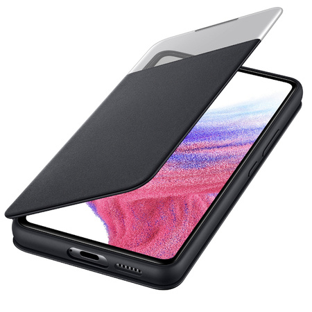 Samsung Galaxy A53 5G etui Smart S View Wallet Cover EF-EA536PBEGEE  - czarne