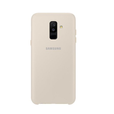 Samsung Galaxy A6 Plus 2018 etui Dual Layer EF-PA605CFEGWW - złote