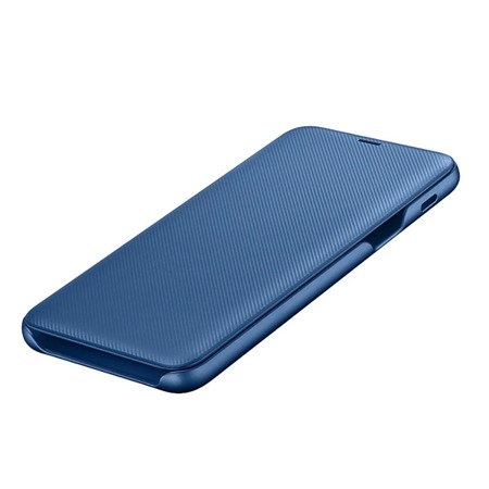 Samsung Galaxy A6 Plus 2018 etui Wallet Cover EF-WA605CLEGWW - niebieski
