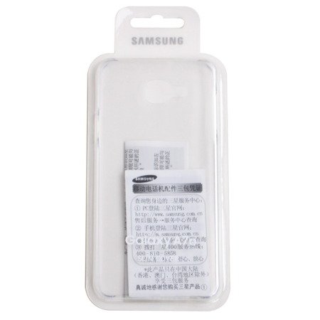 Samsung Galaxy A7 2016 etui Slim Cover EF-AA710CTE - transparentny