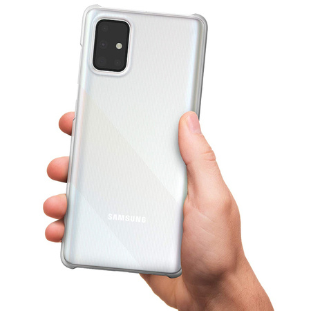 Samsung Galaxy A71 etui Wits Premium Hard Case GP-FPA715WSATW - transparentne
