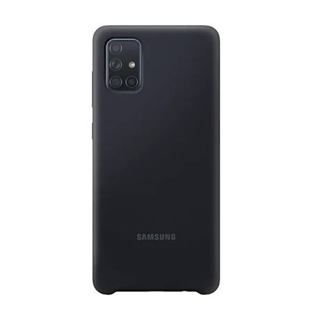 Samsung Galaxy A71 etui silikonowe EF-PA715TBEGWW - czarny