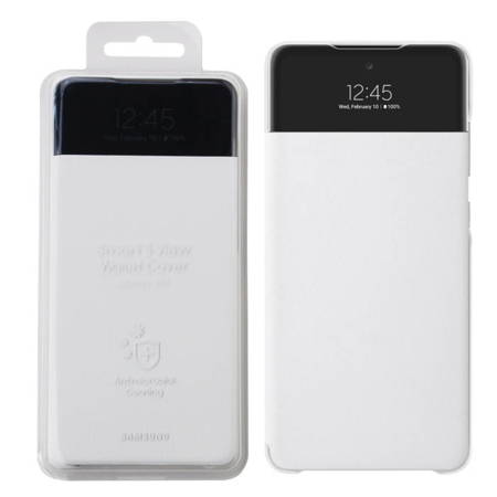 Samsung Galaxy A72 etui Smart S View Wallet Cover EF-EA725PWEGWW - białe
